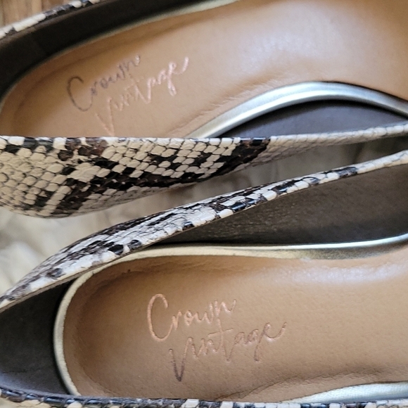 Crown vintage Emmarose Reptile heels - Picture 4 of 8